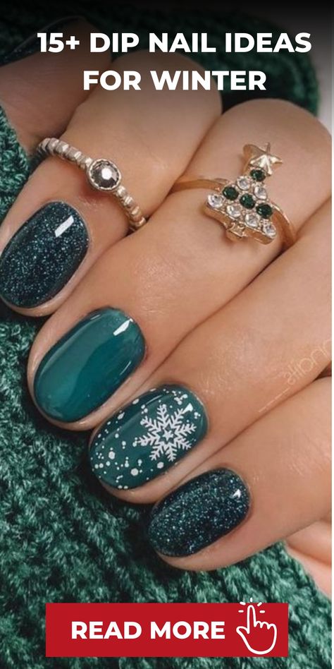 Discover a world of chic winter nail designs to elevate your style this season. From frosty blues to bold reds, our collection offers endless inspiration for your trendy nail looks. Experiment with intricate snowflake patterns or cozy sweater designs to make a statement that turns heads wherever you go. Embrace the beauty of the winter season and flaunt your fabulous nails with confidence. Let your fingertips shine bright all winter long with our stunning dip nail ideas! Dip Nail Ideas, Nail Ideas For Winter, Winter Manicures, Winter Nails Gel, Sweater Designs, Snowflake Patterns, Dip Nail, Winter Manicure, Nail Looks