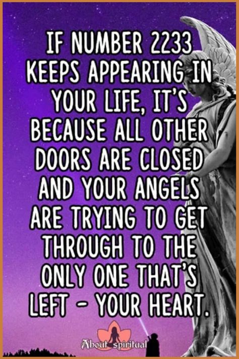 Angel number 2233 is telling you that your faith can help you deal with any obstacle that is in front of you. Faith is a powerful feeling and it is… 2233 Angel Number, 2233 Angel Number Meaning, Faith In Yourself, Angel Number Meaning, Angel Number Meanings, Witch Craft, Strong Faith, Number Meanings, Angel Number