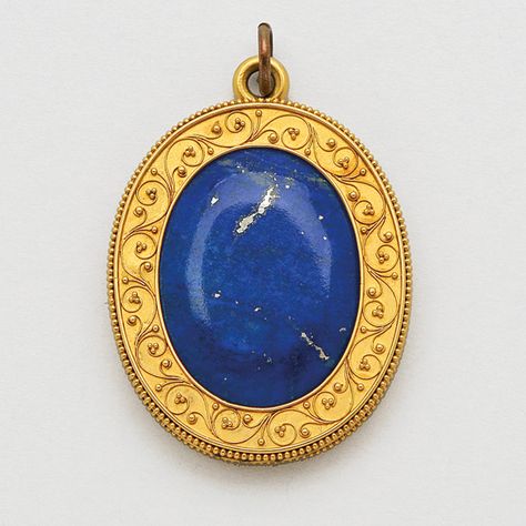 Antique Lapis Lazuli and 18K Gold Pendant Jewelry Photography Styling, Lapis Lazuli Jewelry, Historical Jewellery, Lapis Lazuli Pendant, Gold Pendant Jewelry, Lapis Blue, Greek Jewelry, Ancient Jewelry, Classy Jewelry