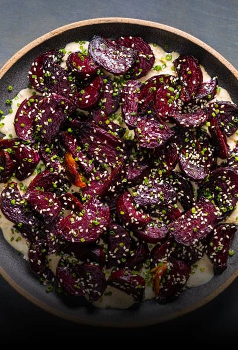 Roasted Beets with Lemon-Tahini Dressing | Cook's Country Dishes With Tahini, Roasted Beets With Lemon-tahini Dressing, Beet Tahini, Cooked Beets Recipe, Roasted Beets Recipe, Beets Recipe, Recipe Categories, Cooks Country, Cooks Country Recipes