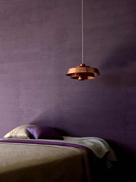 Lavender Decor, Interior Decorating Living Room, Purple Cushions, Purple Bedrooms, Purple Bedroom, Purple Interior, Japanese Wall, Purple Walls, Wall Finishes