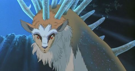 Princess Mononoke is considered by many to be Hayao Miyazaki’s finest work. It’s a complex film, meaning there are plenty of things fans miss. Princess Mononoke, Miyazaki, Deer, Forest