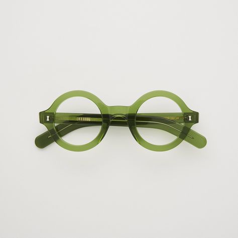 Woolf Lenses by Cubitts Round Eye Glasses, Bold Glasses, Green Glasses, Funky Glasses, Camouflage Green, Round Eyes, Cool Glasses, Fashion Eye Glasses, Round Glasses