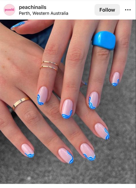 Spring Break Nails, Unghie Sfumate, Broken Nails, Summery Nails, Cute Gel Nails, Short Acrylic Nails Designs, Short Nail Designs, Girls Nails, Pretty Acrylic Nails