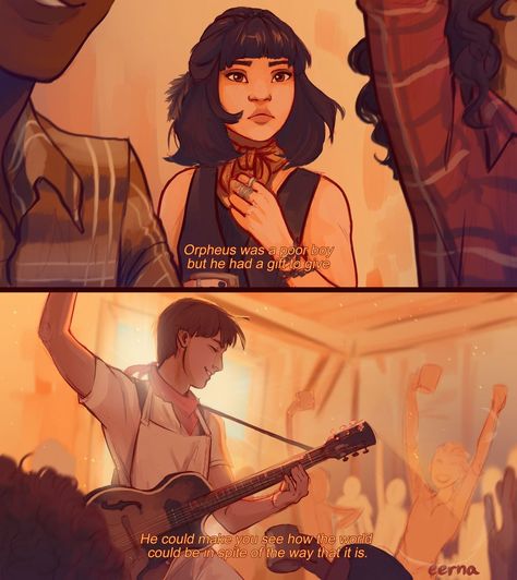 Io Kay on Instagram: “My friends and I are back on our Hadestown bullshit and that means I spent today sobbing over a guitar . #hadestown #orpheus #eurydice…” Hadestown Orpheus, Orpheus Eurydice, Greek Mythology Humor, Greek And Roman Mythology, Greek Mythology Art, Hades And Persephone, Mythology Art, Arte Inspo, Greek Myths