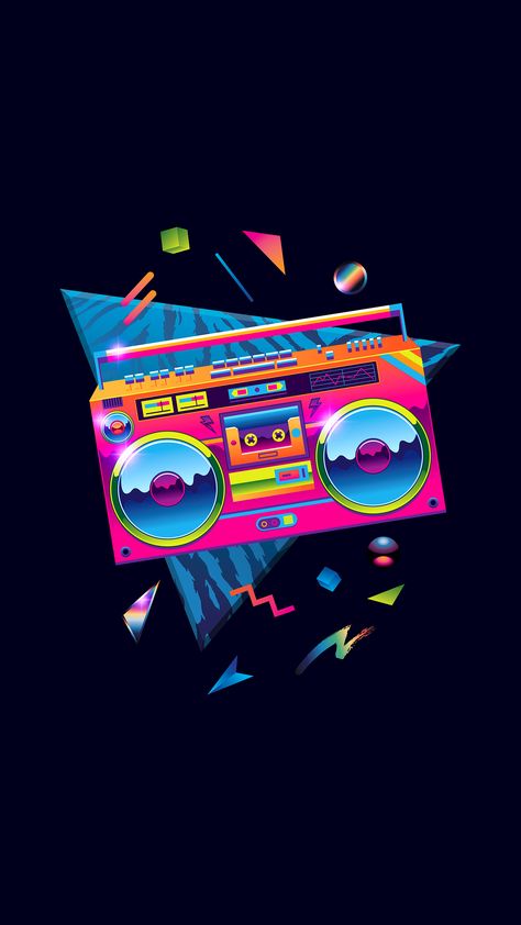 Synthwave Wallpaper, 80s Wallpaper, Art Spatial, Neon Retro, Vaporwave Wallpaper, 80s Theme Party, 80s Neon, Disco Theme, 80s Theme