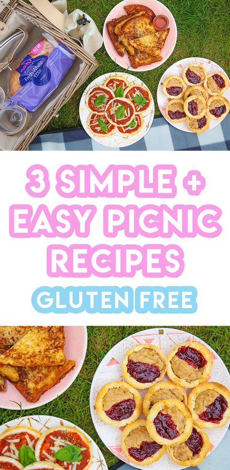 3 gluten free picnic recipes you need to try this Summer Gluten Free Picnic Food, Picnic Food Kids, Summer Picnic Recipes, Gluten Free Picnic, Picnic Food Ideas, Picnic Sandwiches, Picnic Recipes, Sugar Free Treats, Recipes Gluten Free