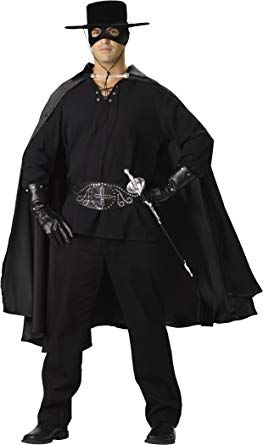 Bandits Costume, Zorro Costume, Zorro Movie, All Black Halloween Costume, Fun Halloween Costumes, Black Halloween Costumes, Men's Costumes, Western Costumes, Costumes For Men