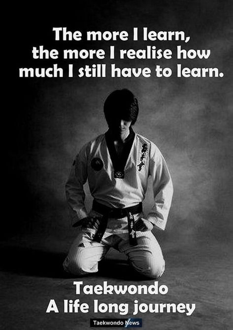 Inspirational Martial Art Quotes You Must Read Right Now (20) Martial Arts Tattoos, Taekwondo Quotes, Tkd Taekwondo, Black Belt Martial Arts, Arts Quotes, Martial Arts Quotes, Trening Sztuk Walki, German Quotes, Pencak Silat