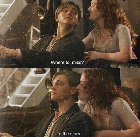 to the stars || Titanic (1997) via @timeneverlieschico Titanic Quotes, Leonardo Dicaprio 90s, Jack Dawson, Young Leonardo Dicaprio, Titanic Movie, Movies Quotes, Leo Dicaprio, Tv Screen, Indie Movies