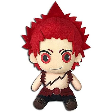 PRICES MAY VARY. Collect all your favorite My Hero Academia characters with this awesome plush! Officially licensed merchandise by Great Eastern Entertainment. High quality, cute, collectible, and limited availability! Has string attached for easy display, and comes with tag containing official licensing information! Kirishima Hero Costume, My Hero Academia Kirishima, Kids Lab, Hero Costumes, Hero Academia Characters, My Hero, Doll Accessories, Hero Academia, My Hero Academia