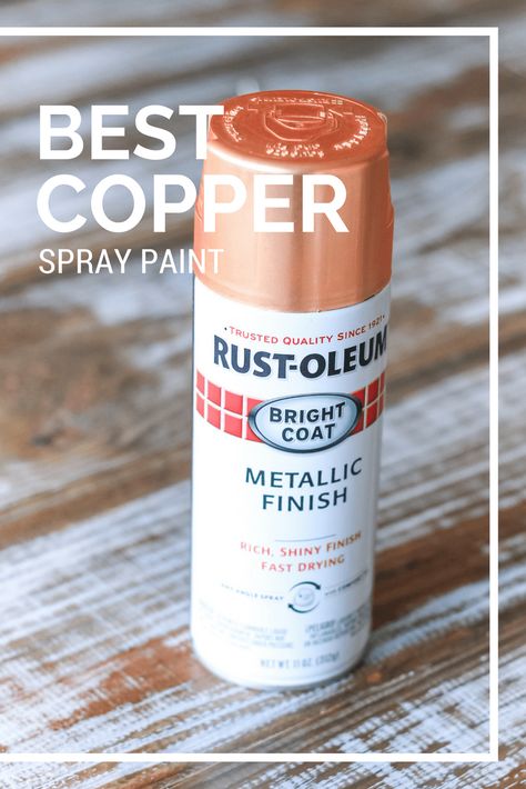 Best Copper Spray Paint, Bolton House, Outside Lanterns, Copper Spray Paint, Copper Paint, Color Spray, Diy Stuff, Farmhouse Kitchen Decor, Copper Color