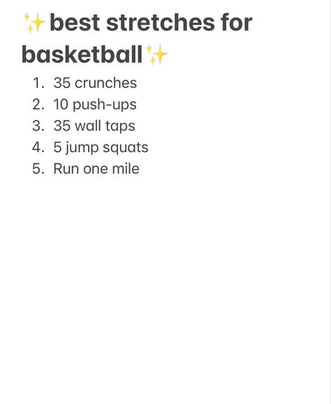 Basketball Stretches, Wall Taps, Best Stretches, Jump Squats, Push Up, Ups, Basketball, Running, Memes