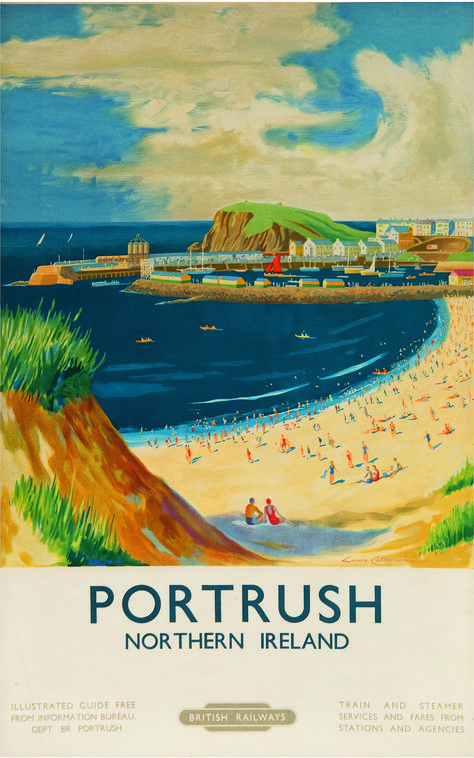 National Railway Museum, British Railways, Railway Posters, Railway Museum, British Rail, Poster Artwork, Scenic Beauty, Ireland Travel, Uk Travel