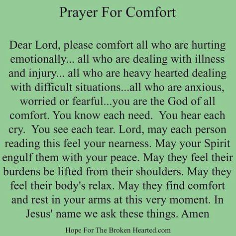 Prayer For Comfort, Praying For Someone, Prayer For Guidance, Grandmothers Love, Everyday Prayers, Prayer For Peace, Prayers For Strength, Prayer And Fasting, Spiritual Prayers