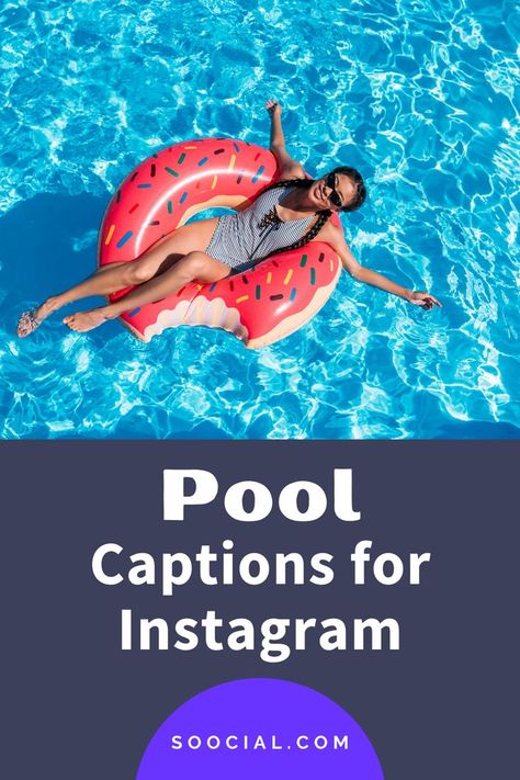 Swimming Pool Captions For Instagram, Pool Captions For Instagram, Awesome Captions, Pool Date, Pool Captions, Swimming Pool Photos, Cool Captions, Pool Photos, Captions For Instagram