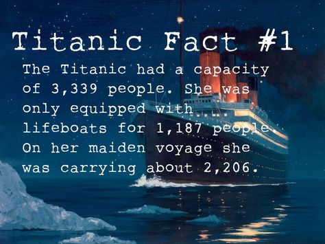 Titanic Fact #1 Titanic Pictures, 1912 Titanic, Real Titanic, Titanic Sinking, Titanic Facts, Titanic History, Titanic Ship, Titanic Movie, The Titanic