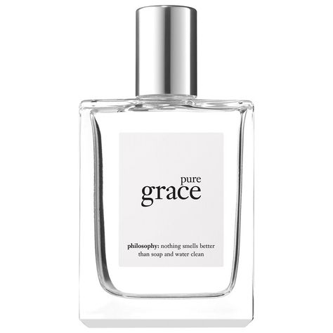 Pure Grace Fragrance - philosophy | Sephora Grace Perfume, Philosophy Pure Grace, The Perfume Shop, Philosophy Amazing Grace, Clean Fragrance, Sephora Beauty, Effective Skin Care Products, Clean Scents, Leafy Greens