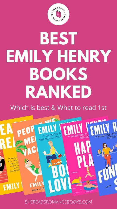 5 Best Emily Henry Books: How I Rank Her Adult Romance Books – She Reads Romance Books Book Lovers Emily Henry, Emily Henry Books, Emily Henry, Colleen Hoover Books, Lovers Romance, Great Books To Read, Reading Romance, Book Community, Romance Authors