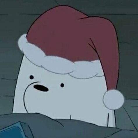 Ice Bear Pfp Aesthetic, We Bare Bears Christmas, Christmas Avatar, Animation Aesthetic, Ice Bear We Bare Bears, Moody Nature, Gengar Pokemon, Aesthetic Cartoon, Wallpaper Wa