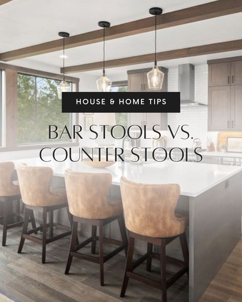 Kitchen Counter Styling Table & Bar Stools, Lowering Kitchen Bar To Counter Height, Bar Stool Spacing Guide, Bar Counter Height Dimensions, Best Kitchen Layouts With Island Table & Bar Stools, Charissa Thompson, Bar Counter Stools, Home Design Interior, Backless Stools