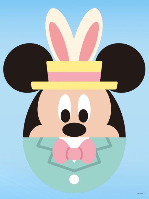 Mickey Mouse Easter Wallpaper, Disney Easter Decor, Happy Easter Disney, Easter Mickey Mouse, Easter Disney, Easter Yard Decorations, Mickey Easter, Disney Kitchen Decor, Minnie Mouse Images