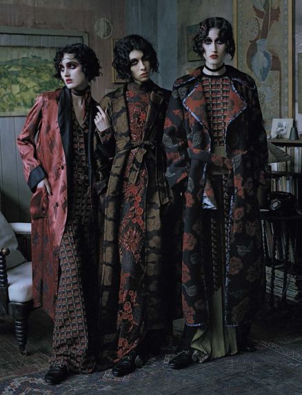 Jamie Bochert, Tim Walker Photography, Erin O'connor, Mode Editorials, Three Women, Tim Walker, Vogue Italia, 인물 사진, Fantasy Fashion