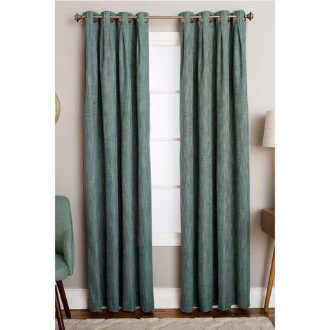 Winston Porter Mentzer Solid Room Darkening Thermal Grommet Curtains/Drapes & Reviews | Wayfair Space Furniture, Colorful Curtains, Grommet Curtains, Room Darkening, Baby Clothes Shops, Trendy Plus Size, Curtain Rods, Outdoor Patio Furniture, Kids Furniture