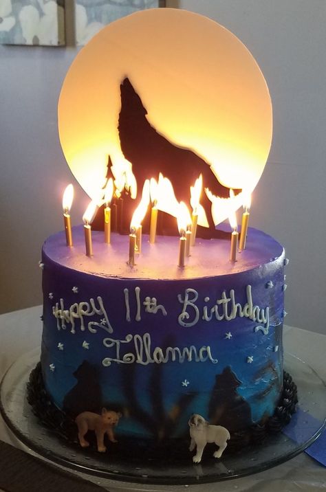 Balto And Jenna, Wolf Cake, Cake Designs For Boy, Camping Cakes, 8th Birthday Cake, Girly Birthday Party, Cinderella Cake, Green Ideas, Baby Boy 1st Birthday