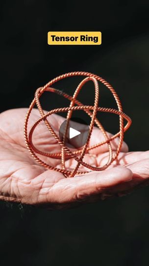 32K views · 13K reactions | What are tensor rings and how to make one? Tensor rings are geometrically shaped devices made of conductive materials (with 45 degree angle) purported to have various energetic properties.  #tensorring #tensorrings #copperwire #handmadewirejewelry #wirejewelry #reinhardstanjek #ascensiontools #orgonite | Reinhard Stanjek (Ascension Tools) | whaTaRWoll Music · Sorry Tensor Rings, Mind Health, 45 Degree Angle, Handmade Wire Jewelry, Health Remedies, Home Remedies, Natural Remedies, Brain, Electricity