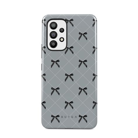 A subtle hint to a world of dance and soft melodies. Crisscrossing bows over a muted gray tone capture the flirtatious essence of the coquette-core aesthetic. Playful and sweet, our Coquette Samsung Galaxy A73 phone case design is perfect for those who find beauty in the details. Samsung Galaxy A53 Case, Galaxy A53 Case, Unrealistic Wishlist, Round Pfp, Samsung Galaxy A73, Coquette Core, World Of Dance, + Core + Aesthetic, Grey Tones