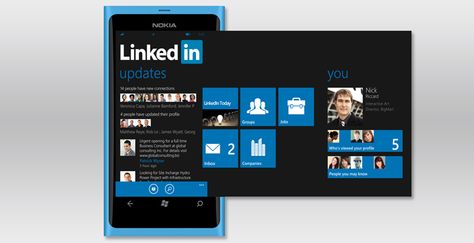 #WindowsPhone7 Linkedin App, Win Phone, Phone Png, Ux Mobile, Mobile Interface, Phone 7, Nokia Lumia, App Interface, Mobile Technology