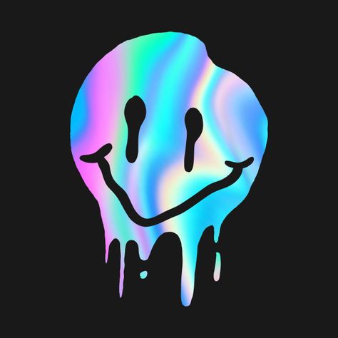 Melting Emoji Face, Melty Smiley Face Wallpaper, Trippy Graphic Design, Melty Smiley Face, Smiley Face Wallpaper, Face Melting, Smiley Face Icons, Smiley Face Tshirt, Face Wallpaper