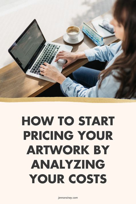 Learning how to analyze your costs is a huge piece of figuring out how to start pricing your artwork as a creative business owner. Here's the steps I tell all my students to follow when they try to figure out where to begin when establishing their prices. Pricing Handmade Items, Photo Business Ideas, Small Online Business Ideas, Business Start Up Ideas, Business Language, Pricing Formula, Create A Business Plan, Competitor Research, Best Business To Start