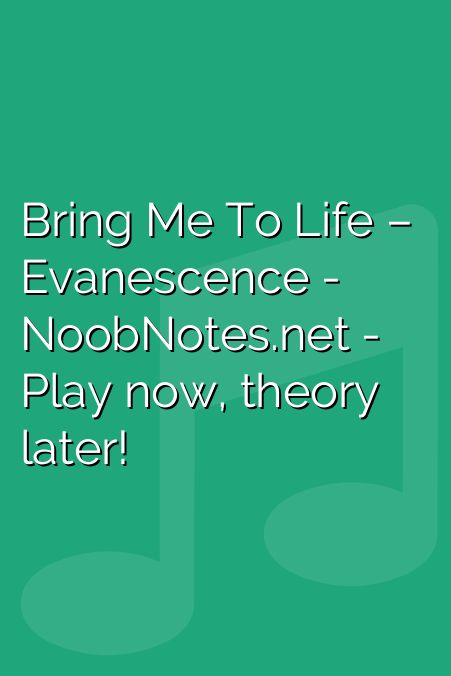 Bring Me To Life – Evanescence Savage Love Piano Notes, All Of Me Piano Letters, Disney Piano Music, Viva La Vida Piano Easy, Alto Saxophone Music, Disney Piano, Talking To The Moon Piano Notes, Bring Me To Life Evanescence, Somewhere Only We Know Piano Notes