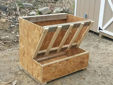 Milk Parlor, Diy Hay Feeder, Goat Feeders, Goat Milking Stand, Round Bale Feeder, Katahdin Sheep, Hay Feeder For Horses, Goat Feeder, Cow Milking