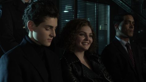 Bruce Wayne and Selina Kyle Gotham Bruce Wayne And Selina Kyle, Gotham Bruce And Selina, Gotham Season 1, Selina Kyle Gotham, Gotham Bruce, Bruce And Selina, Camren Bicondova, Gotham Batman, Batman And Catwoman