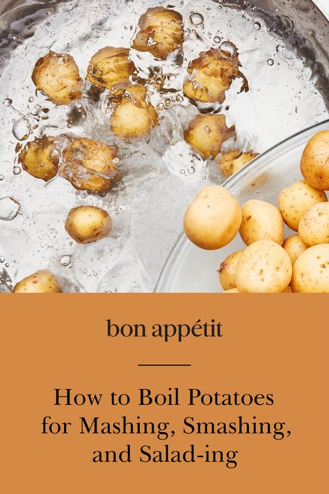 How To Boil Potatoes For Potato Salad, How To Boil Potatoes, Boiled Baby Potatoes, Boil Potatoes, Potato Side Dish, Boiling Pasta, Seasoned Potatoes, Mashed Potato Recipes, Sour Cream And Onion