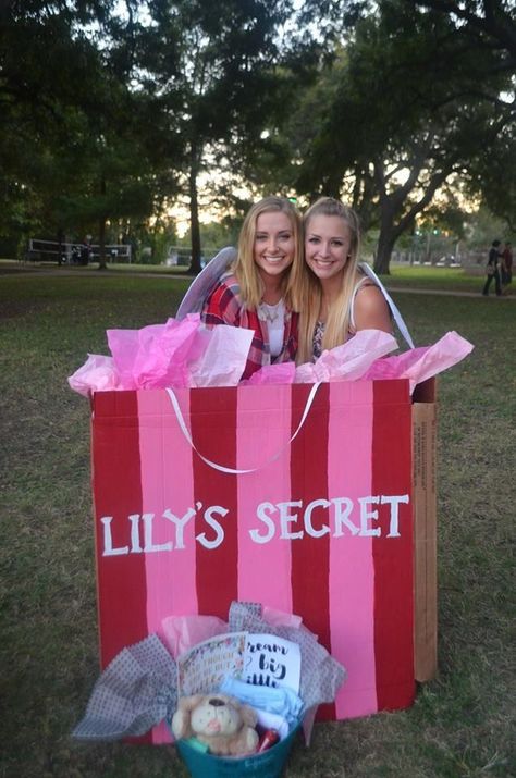 Big Little Reveal Themes, Big Lil Gifts, Big Little Sorority Shirts, Big Little Canvas, Big Little Basket, Big Little Shirts, Big Lil, Sorority Big Little, Big Little Gifts