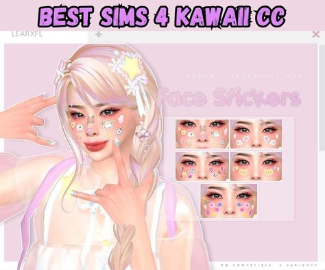 29 Beyond cute Sims 4 Kawaii CC (Decor, Clothes, Clutter, & More) Sims 4 Kawaii Makeup Cc, Sims 4 Kawaii Cc Clothing Maxis Match, Sims 4 Kawaii Accessories, Kawaii Sims 4 Cc Clothing Male, Sims 4 Cc Kawaii Accessories, Sims 4 Cutecore Clothes, Sims 4 Cc Cutecore Clothes, Sims 4 Cc Harajuku Clothes, Decora Sims 4 Cc