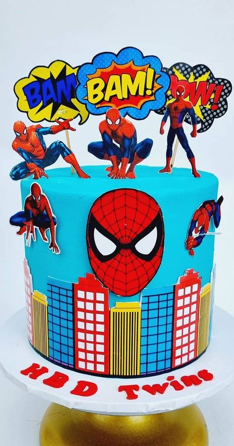 spiderman birthday cake, spiderman birthday cake, marvel cake, children birthday cake, spiderman birthday cake images, spiderman themed cake, spiderman birthday cake ideas, celebration cake children, spiderman cake ideas Cartoon Character Cake Design, Cartoon Theme Cake For Boys, Spiderman Cake Designs For Kids, Character Cakes For Boys, Spiderman Birthday Cake Easy, Spiderman Cake Ideas Easy, Spider Man Cakes For Boys, Spider Man Cake Design, Spiderman Fondant Cake