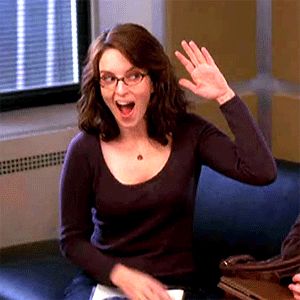 FDA Defines What Is Gluten Free High Five Gif, Tina Fey Quotes, Good Gif, Cosmo Wanda, Liz Lemon, 30 Rock, Golf Quotes, Amy Poehler, Tina Fey