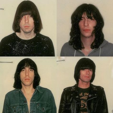 The Ramones. Almost didn't recognize Joey without his glasses. Heartbroken that they're all gone. Tommy Ramone, The Ramones, 70s Punk, Joey Ramone, The Jam Band, Iggy Pop, Punk Rock Bands, Punk Rocker, Rock Legends