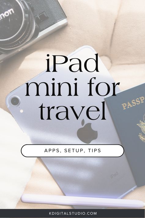 Ipad Mini Journaling, Ipad Mini Apps, Ipad Mini Aesthetic, Ipad Pro Tips, Ipad Mini Accessories, Ipad Mini Wallpaper, Apple Arcade, Ipad Organizer, International Trip