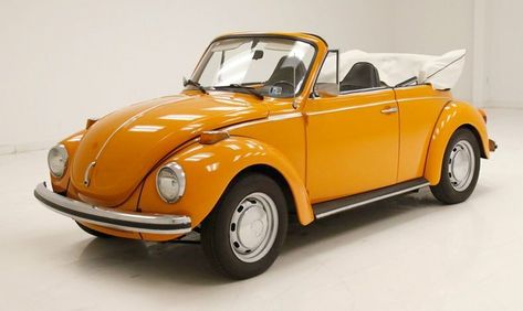 1973 Volkswagen Super Beetle Convertible The need for a people's car (Volkswagen in German), its concept and its functional objectives, was formulated by the... Gigi Birthday, Volkswagen Super Beetle, Classic Volkswagen Beetle, Vw Beetle For Sale, Vw Beetle Convertible, Vw Super Beetle, Volkswagen Beetle Convertible, Super Beetle, Chrysler Crossfire