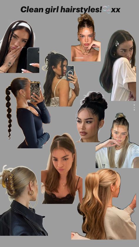 Enjoy! Xx Down Hairstyles For Long Hair, Hairstyle Examples, Easy Hairstyles For Thick Hair, Hair Inspiration Long, Cute Simple Hairstyles, Hairstyles For Girls, Vlasové Trendy, Hairstyles For Layered Hair, Winter Styles