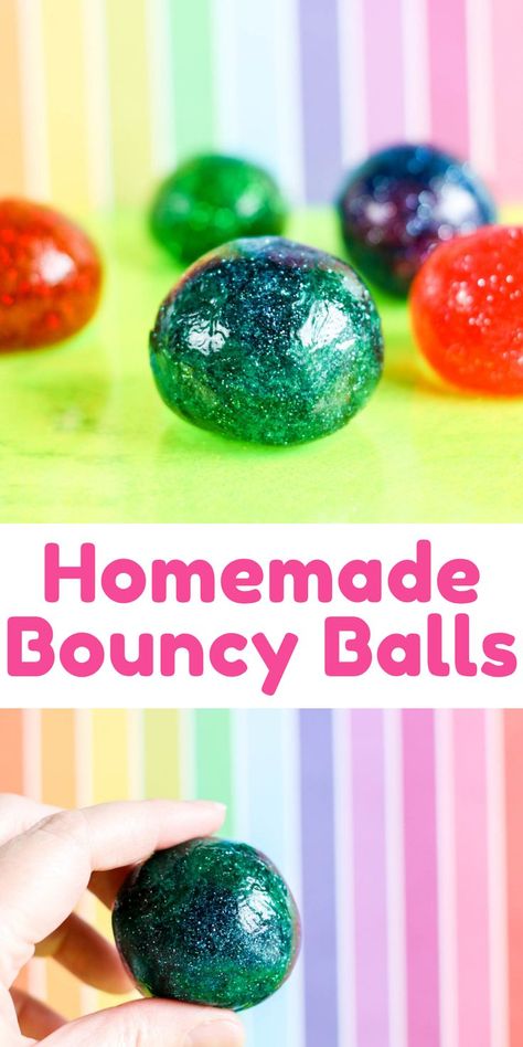 homemade bouncy balls Make Your Own Bouncy Ball, Kindergarten Market Day Ideas, How To Make A Bouncy Ball, How To Make Bouncy Balls, Market Day Ideas For School, Make A Bouncy Ball, Homemade Bouncy Balls, Diy Bouncy Balls, Pendulum Balls