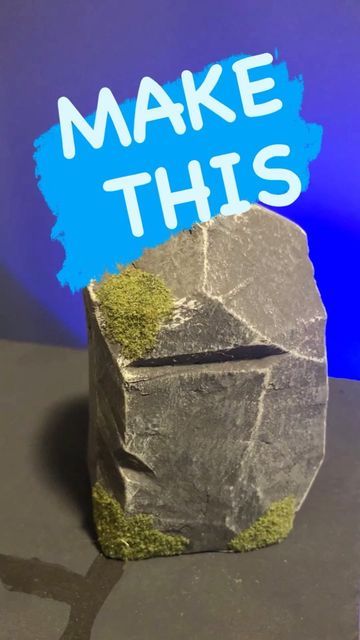 Jonathan on Instagram: "Diy make this rock from pink foam ! For toy display or decoration #artistsoninstagram #diostructure #toys #toycollector #diorama #dioramacreator #dioramabuilder #dioramaart #toydisplay #toycrewbuddies #art #artsandcrafts #artist #diy #howto #arttutorial" Fake Rocks Diy, Fake Rock, Diy Sprays, Toy Display, Terrarium Diy, Spray Foam, Instagram Diy, Toy Collector, Art Tutorials