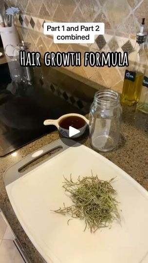 18K views · 930 reactions | So many of you have asked for this so i combined part one and part two together for the rosemary infused hair oil. I demonstrated a small batch. You can make as little or as much as you need. Just make sure the herb/oil ratio is 1-2. #rosemary #infusedoil #Jamaicanblackcastoroil #hairgrowth #herbs #diy | The Fit Farmacy | The Fit Farmacy · Original audio Infused Hair Oil, Herb Oil, Hair Growth Formula, Jamaican Black Castor Oil, Beauty Spa, Hair Today, May 5, Natural Food, Small Batch