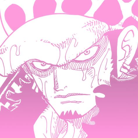 Pink One Piece Aesthetic, One Piece Pink Icon, Pink One Piece Anime, One Piece Pfp Aesthetic, Widget Screen, Trafalgar D Law, Trafalgar Law Wallpapers, Law Icon, Pink Widget